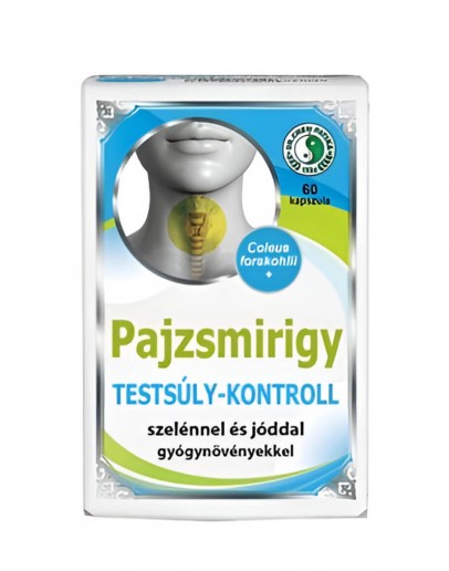 Thyroid Support Capsules with Iodine Dietary supplement with herbal extracts, iodine and selenium.