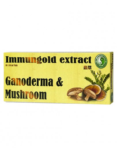 Immungold Ganoderma&Mushroom extract, 100 ml (10ml x 10)