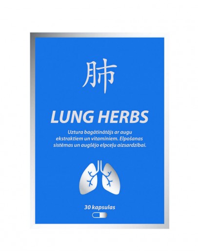 Lung Herbs, 30 pcs. For the protection of the respiratory system and upper respiratory tract