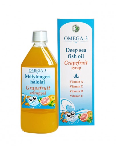 OMEGA-3 Deep Sea Fish Oil with Grapefruit Syrup, 500 ml