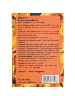 Garbageoff capsules, 30 pcs